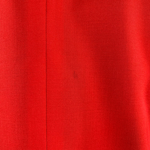 PAUL SMITH Size 40 Red Wool Notch Lapel Sport Coat