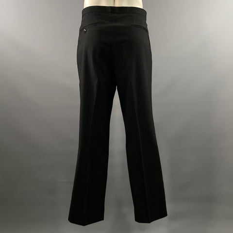 DIMENSIONS Chest Size 40 Black Solid Wool Tuxedo 34 29 Suit