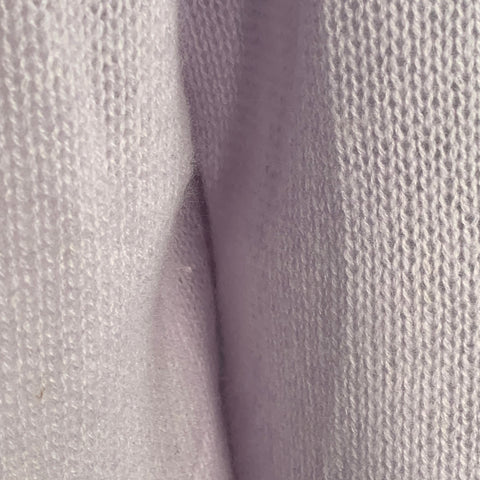 WHITE+WARREN Size M Purple Lilac Cashmere Knit Oversized Deep V-Neck Pullover