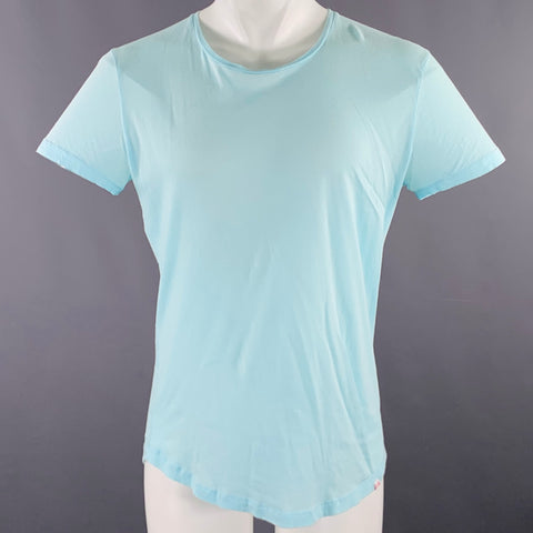 ORLEBAR BROWN Size M Blue Jersey Short Sleeve T-shirt