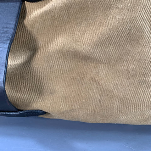 FILSON Large Rugged Tan Brown Cotton Canvas Twill Duffle Bag