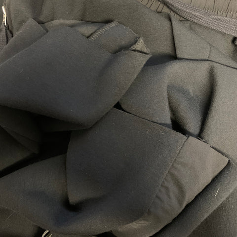 THOM KROM Size L Black Polyester &  Modacrylic Sweatpants Casual Pants