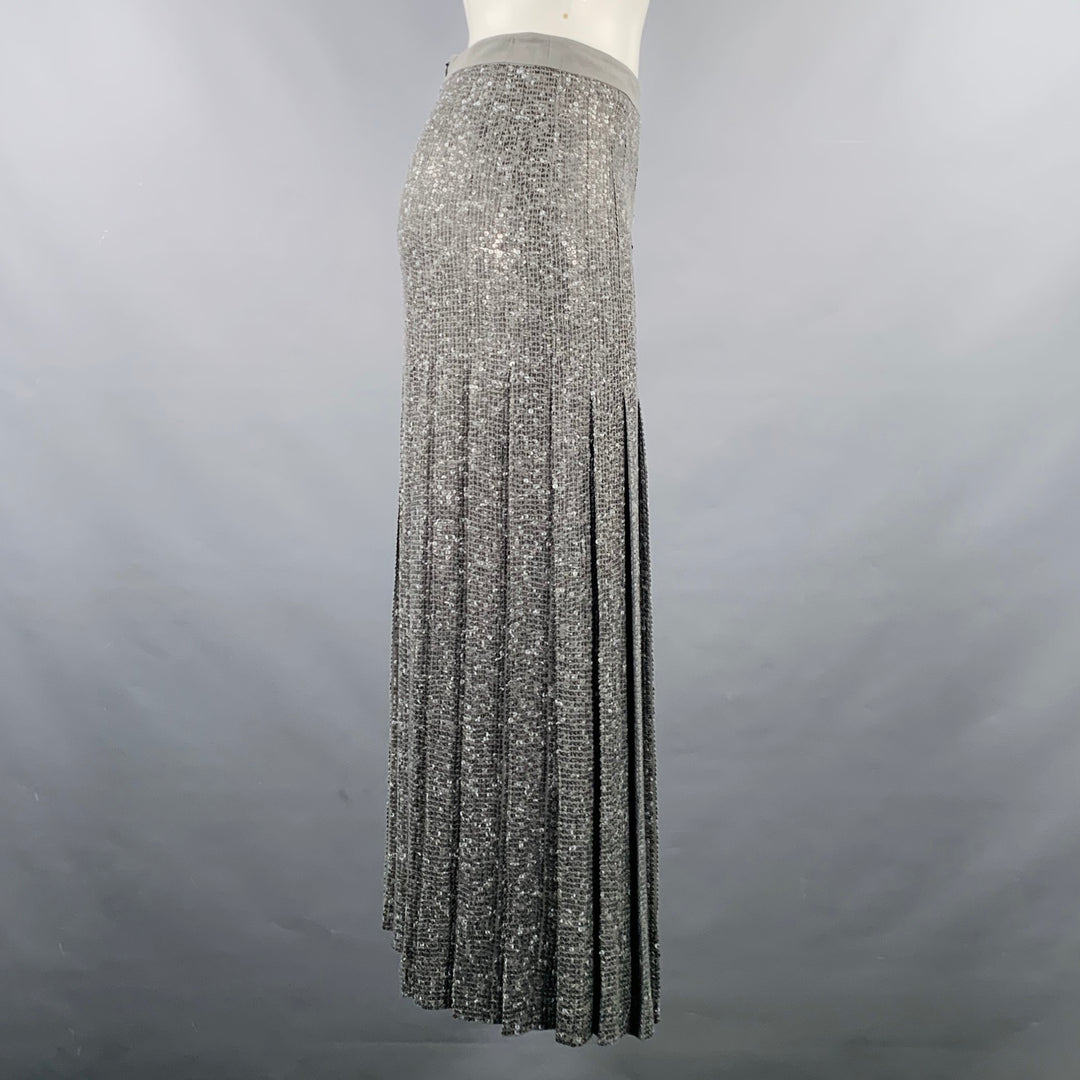 michael kors dress pants women's MICHAEL KORS COLLECTION Size 2 Grey Silk Sequined Pleated Dress Pants – Sui  Generis Designer Consignment