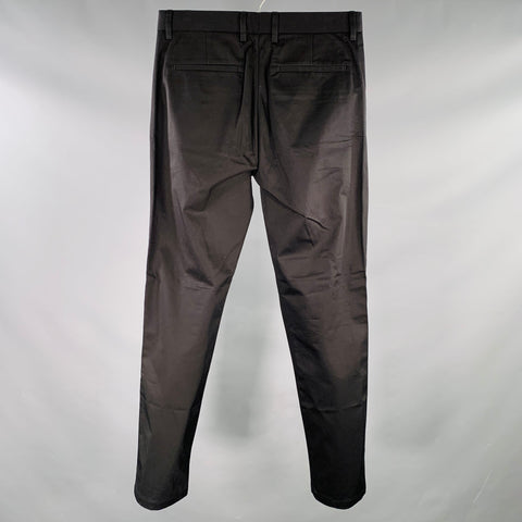 NORSE PROJECTS Size 30 Black Twill Cotton Flat Front Dress Pants