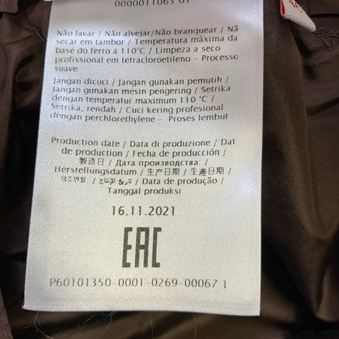 VALENTINO Size 10 Brown Silk Elastic Waistband Shorts