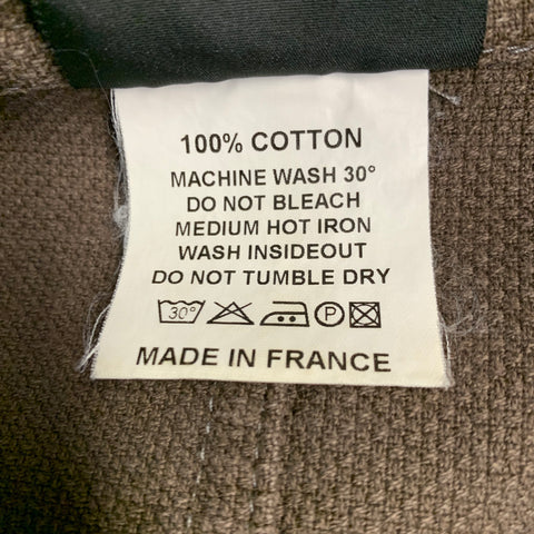 VETRA Size XL Brown Textured Cotton Chore Jacket