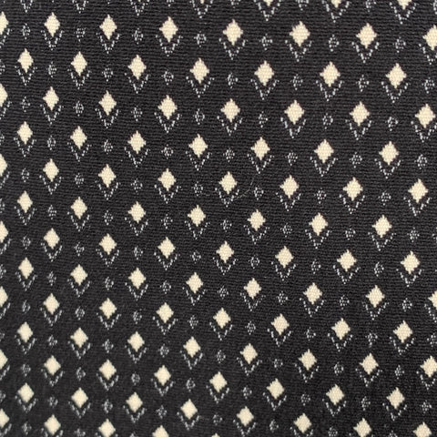 AKRIS Size 10 Black White Cotton Blend Geometric Blazer