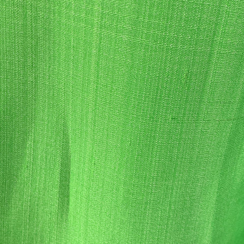JACQUEMUS Taille S Veste blazer croisée en viscose et soie vert néon blanc Le Splash