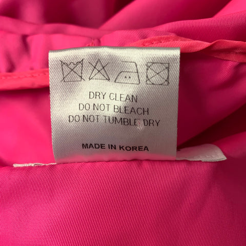 THE FRANKIE SHOP Size M/L Pink Polyester Shirt Jacket Shirt