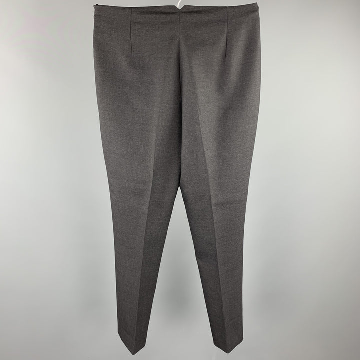 COLECCIÓN RALPH LAUREN Talla 4 Pantalón de vestir plisado gris