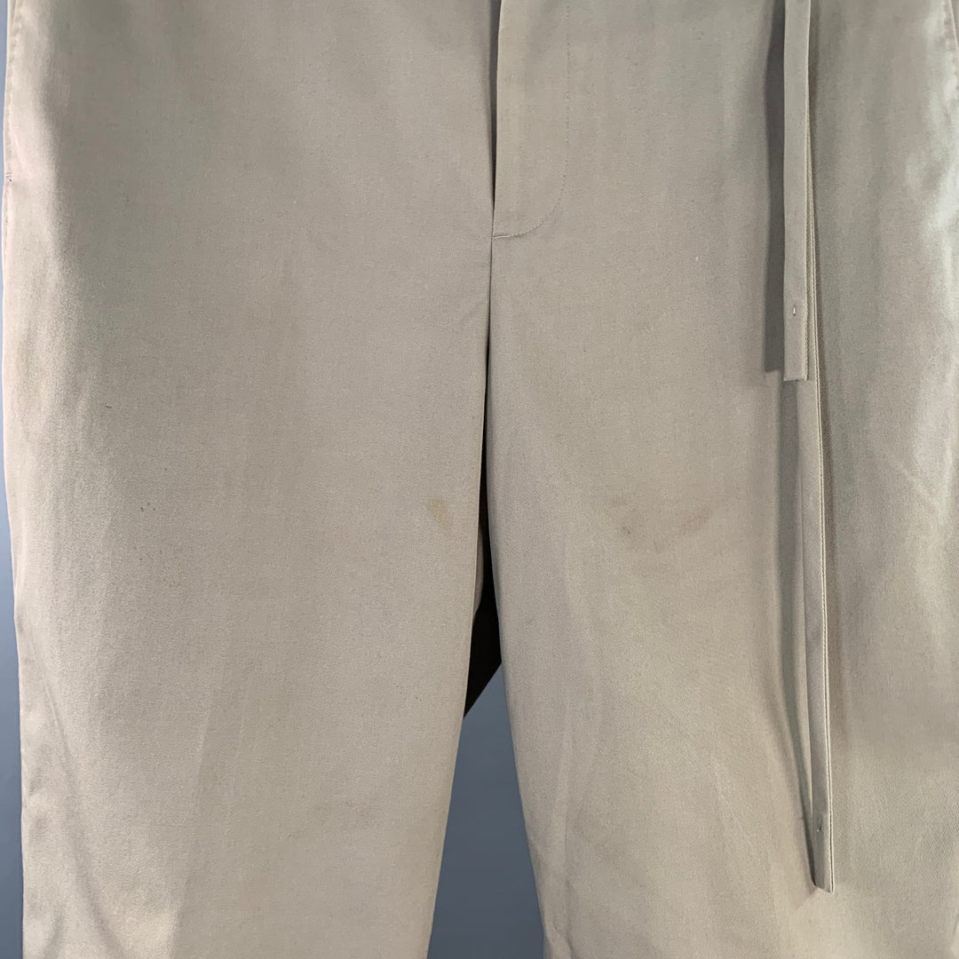 CRAIG GREEN Size L Beige Polyester Cotton Twill Straight Casual Pants