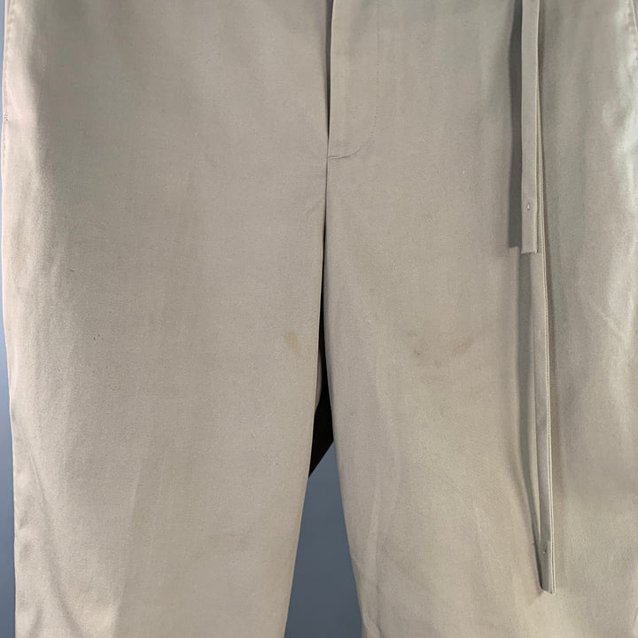 CRAIG GREEN Size L Beige Polyester Cotton Twill Straight Casual Pants
