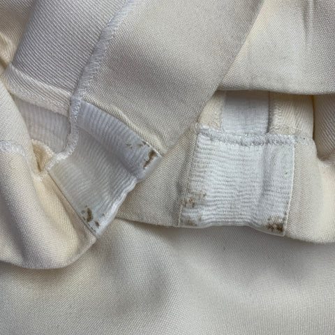 GIVENCHY Size 36 Beige Wool Pleated Wide Leg Dress Pants