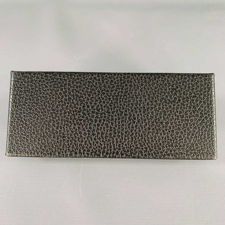 MATSUDA 2903H Silver Navy Titanium Round Sunglasses