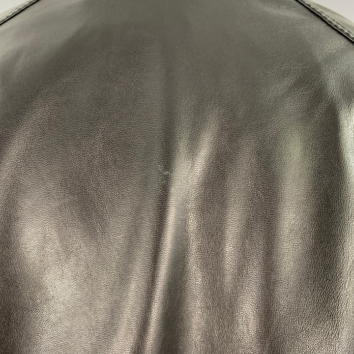 MARC NEW YORK Size S Black Leather Motorcycle Jacket
