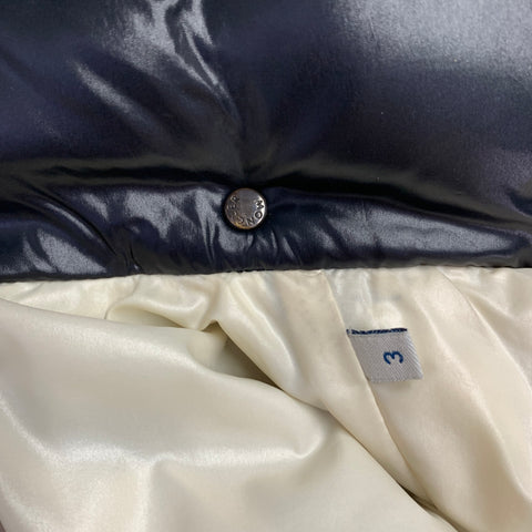 MONCLER Size M Quincy Black Quilted Snaps Jacket