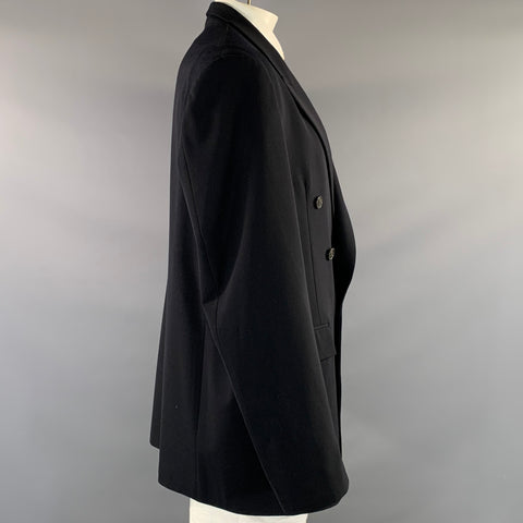 VETEMENTS S/S2019 Chest Size L Black Wool Blend Oversized Sport Coat