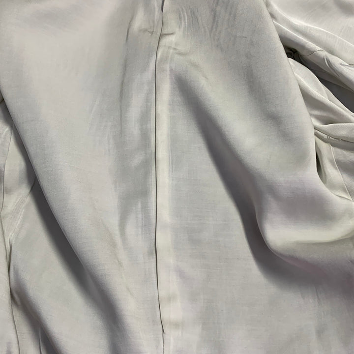 VISVIM Size L Yardbird Grey Wool Linen Notch Lapel Sport Coat