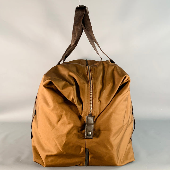 STELLA McCARTNEY Brown Tobacco Nylon Duffle Bag