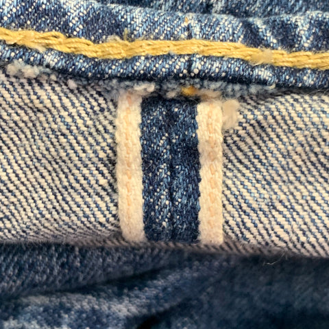 Jeans ORSLOW taille XL 107 en denim selvedge indigo coupe droite ajustée