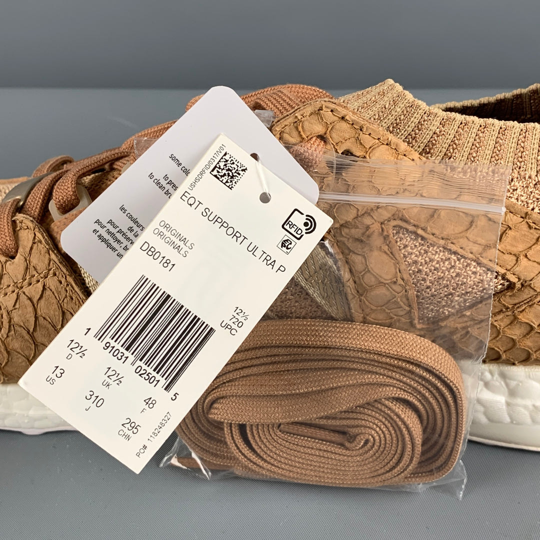 ADIDAS EQT SUPPORT ULTRA PK KING Size 13 Tan  Nylon Lace Up DB0181 Sneakers