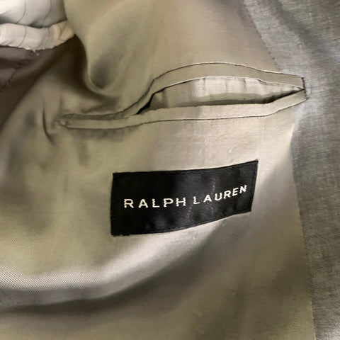 RALPH LAUREN SS2011 Chest Size 38 Grey Wool Double Breasted 31 31 Suit
