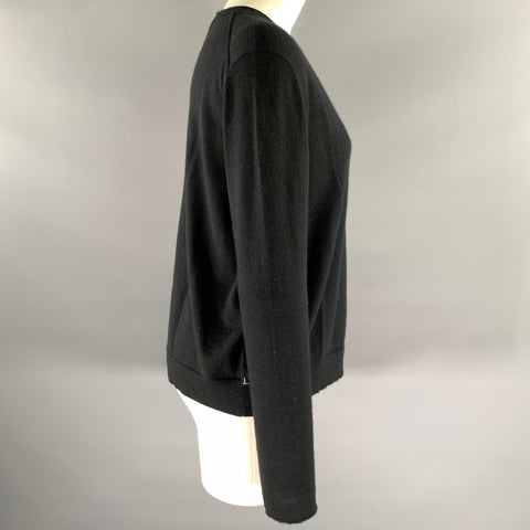 LAFAYETTE 148 Size XL Black Cashmere Pull On Sweater