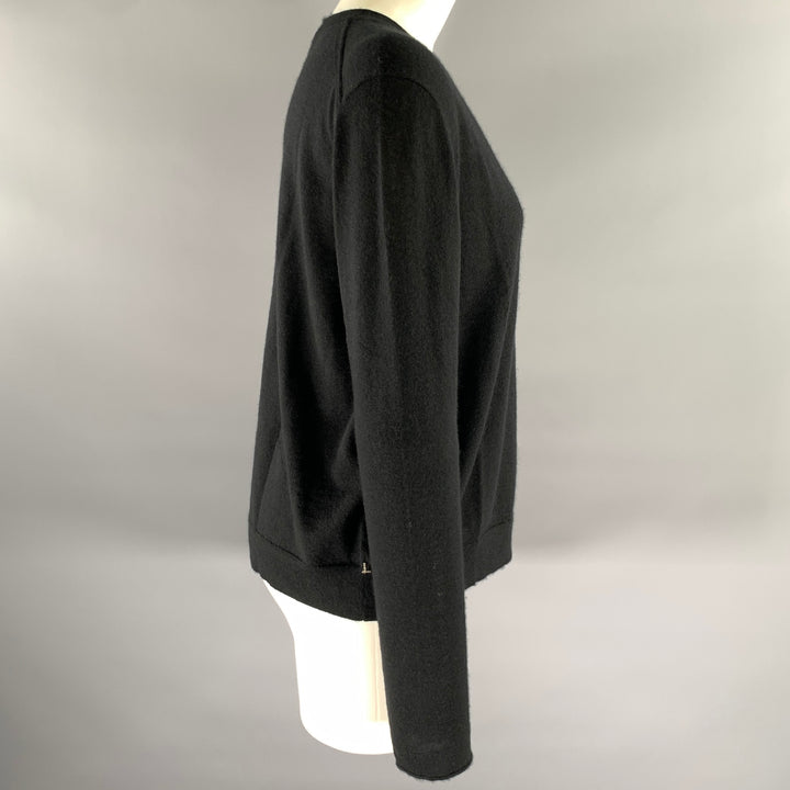 LAFAYETTE 148 Size XL Black Cashmere Pull On Sweater