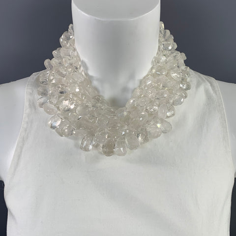 NO BRAND Clear Stone Necklace