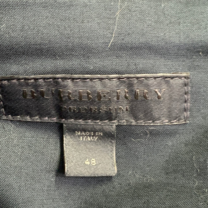 BURBERRY PRORSUM Size 40 Navy Wool Notch Lapel Tuxedo