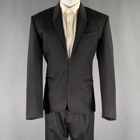 MUGLER X H&M Size 38 Black Wool Suit