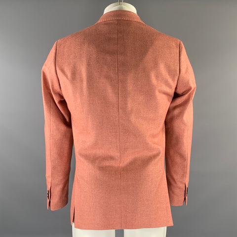 SCOTCH AND SODA Chest Size 38 Pink  Wool Blend Double Breasted Sport Coat