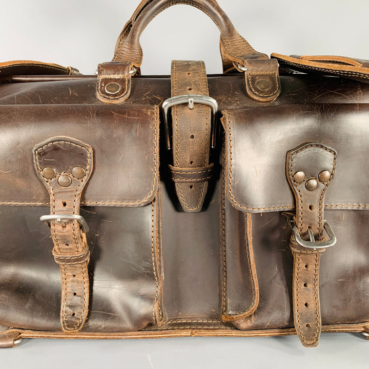 SADDLEBACK LEATHER CO. Brown Leather Doctor Bag