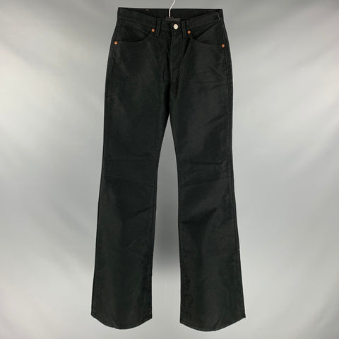 GUCCI Taille 28 Jean bootcut en coton noir