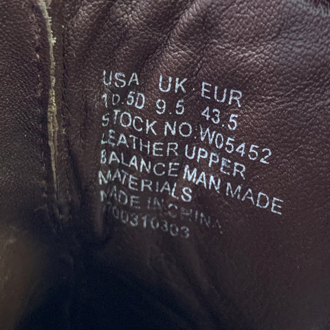 WOLVERINE Size 10.5 Brown Leather Chelsea Boots