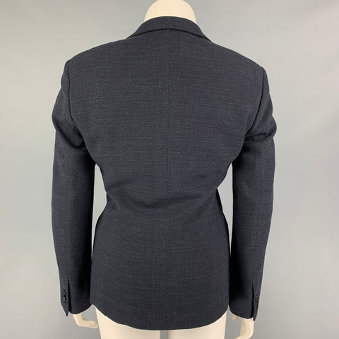GIORGIO ARMANI Taille 10 Veste en laine marine Blazer