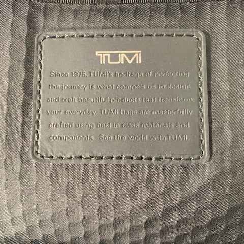 Sac à dos TUMI Alpha Bravo Search en nylon noir métallisé