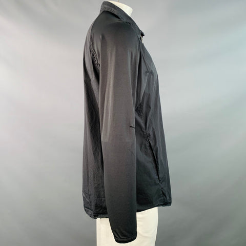 STONE ISLAND SHADOW PROJECT Size XL Black Cotton Blend Zip Up Jacket