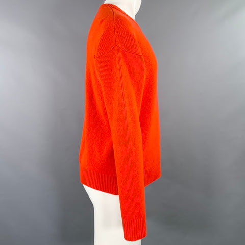 JOHN ELLIOTT Pull ras du cou en cachemire rouge taille S