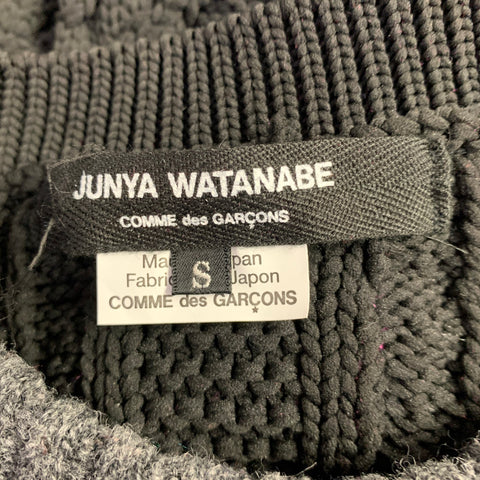 JUNYA WATANABE Size S Multi Color Wool Blend Mixed Patterns Sweater