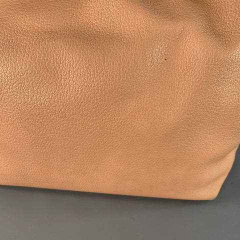 Sac cabas en cuir grainé rose poudré MULBERRY