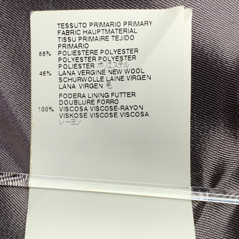 MAISON MARTIN MARGIELA Gilet de cérémonie en V, gris chiné taupe, taille 40
