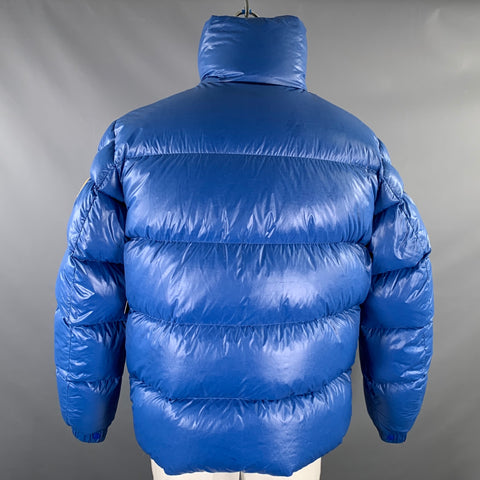 MONCLER GENIUS Veste matelassée en polyamide bleu-vert Taille XXL
