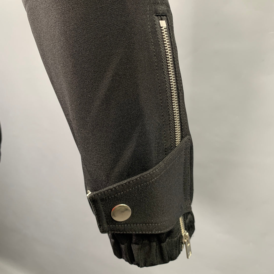 1017 ALYX 9SM Size M Black Polyester Blend Elastic Waistband Casual Pants