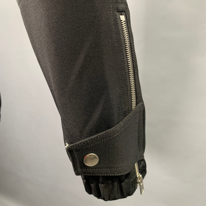 1017 ALYX 9SM Size M Black Polyester Blend Elastic Waistband Casual Pants