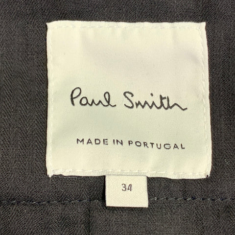 PAUL SMITH Size 42 Royal Blue Virgin Wool Blend Single Breasted Suit