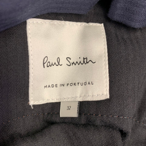PAUL SMITH Size 38 Kensington Brown Wool Cashmere Notch Lapel Suit