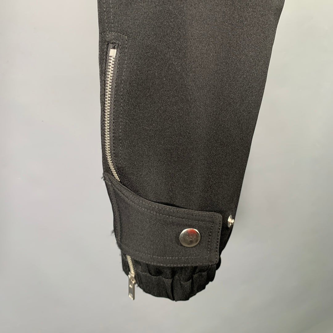 1017 ALYX 9SM Size M Black Polyester Blend Elastic Waistband Casual Pants