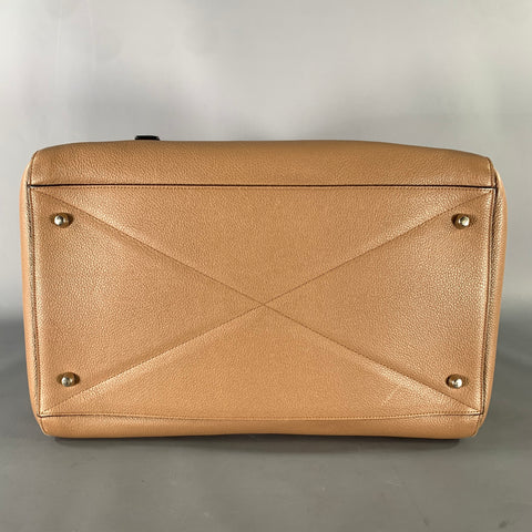 MARC JACOBS Tan Pebble Grain Leather Satchel HandBags