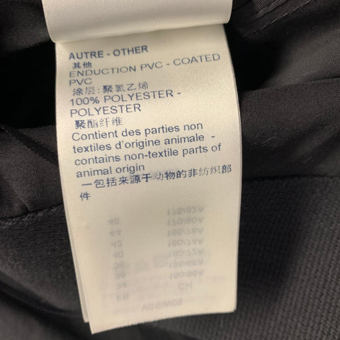 LOUIS VUITTON Size 4 Black Brown Lyocell Blend Mixed Fabrics Casual Pants
